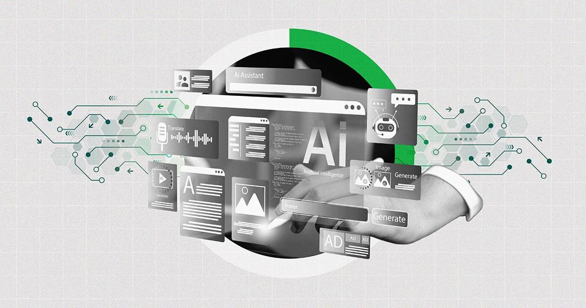 AI business usage improves slightly