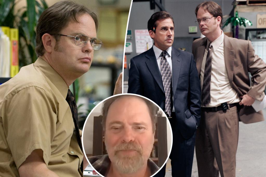 Rainn Wilson jokes about 