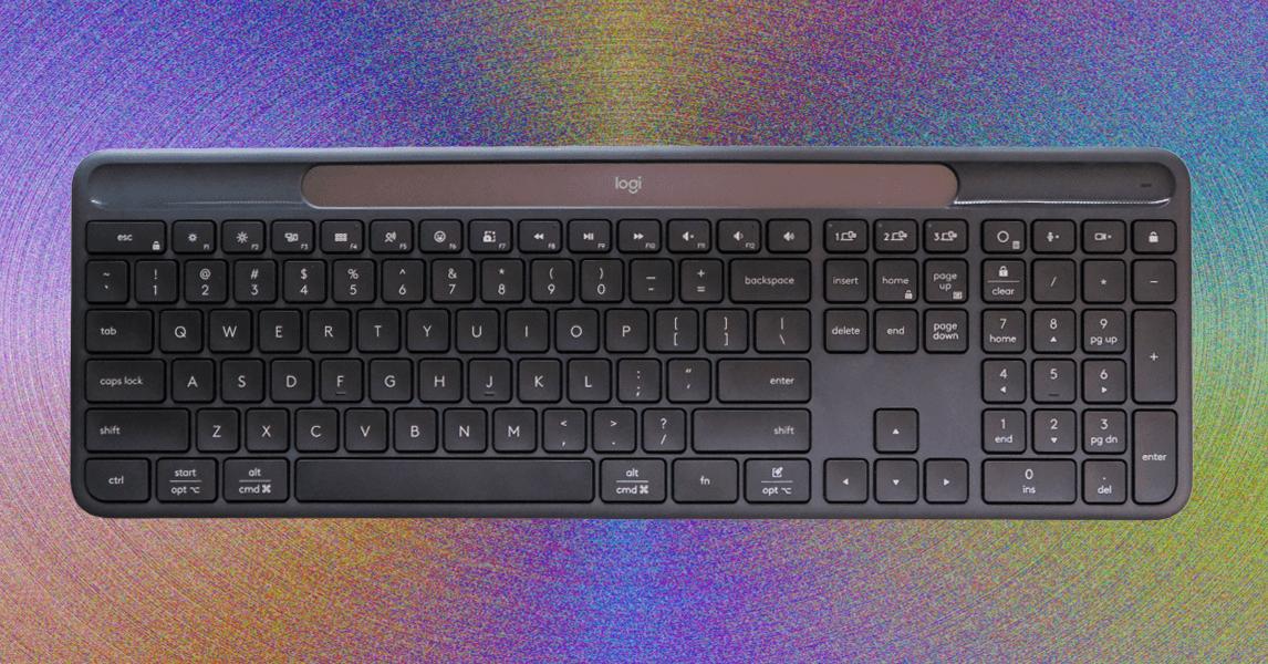 Logitech Signature Solar SLIM  K980 Keyboard Keyboard See Light 