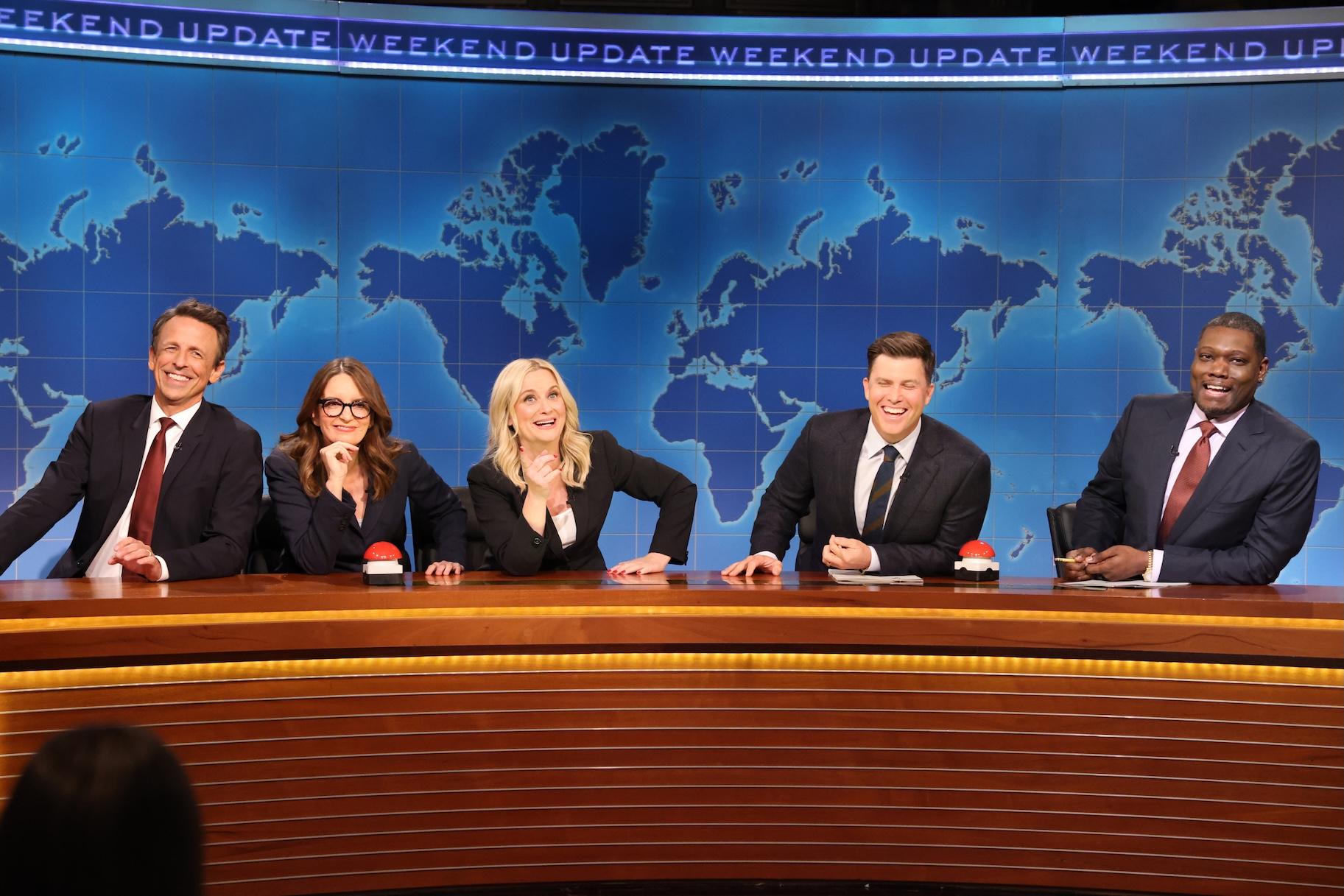 Seth Mayors, Amy PHHler and Tina Fayes Week of the week update