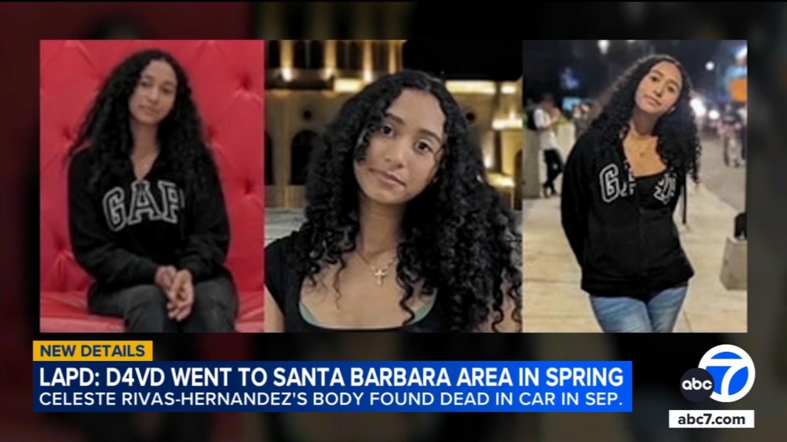 Celeste Rivas-Hernandez's body was not frozen or decapitated when it was found in Tesla D4vd, police...
