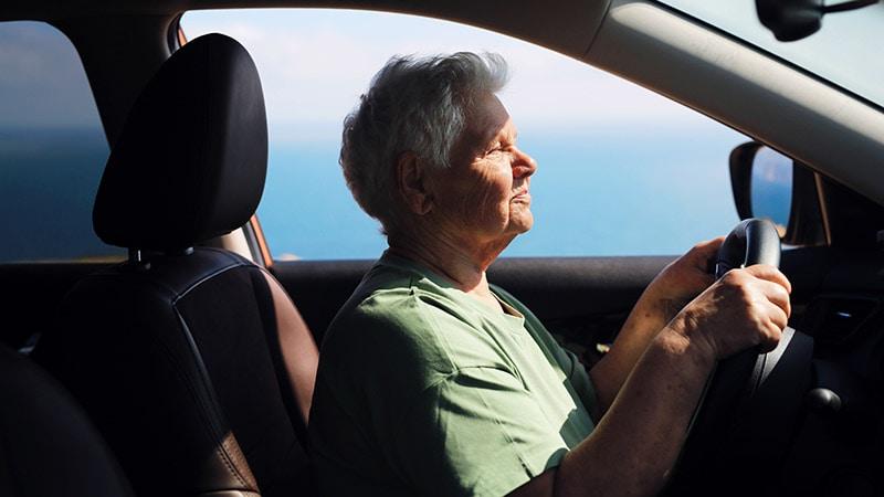 Changes in driving patterns can signal MCI